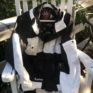 Burton - The White Collection - Dry Ride Snowboarding and skiing jacket ⛷ 🏂